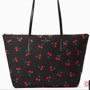 kate spade cherry kitt large. NWT.